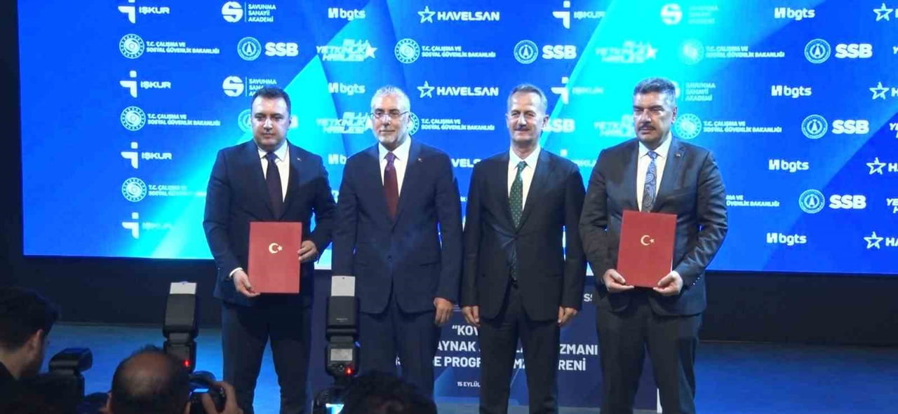 İŞKUR, SAVUNMA SANAYİİ AKADEMİSİ, HAVELSAN VE BGTS İŞ BİRLİĞİNDE, SAVUNMA SANAYİİ KURULUŞLARININ...