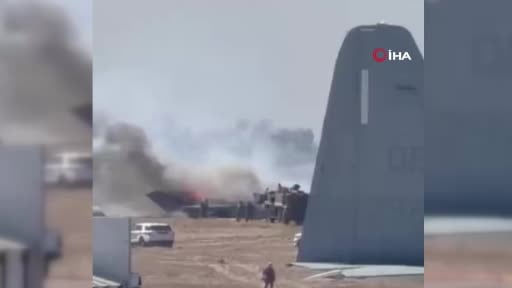 ABD ordusuna ait bir F-35 tipi savaş uçağı, ABD'nin California eyaletindeki bir hava üssü...