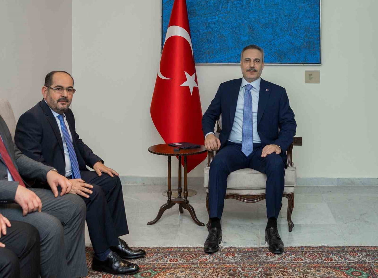 DIŞİŞLERİ BAKANI HAKAN FİDAN, SURİYE HALK MECLİSİ HALEP MİLLETVEKİLİ VE SURİYE TÜRKMEN MECLİSİ...