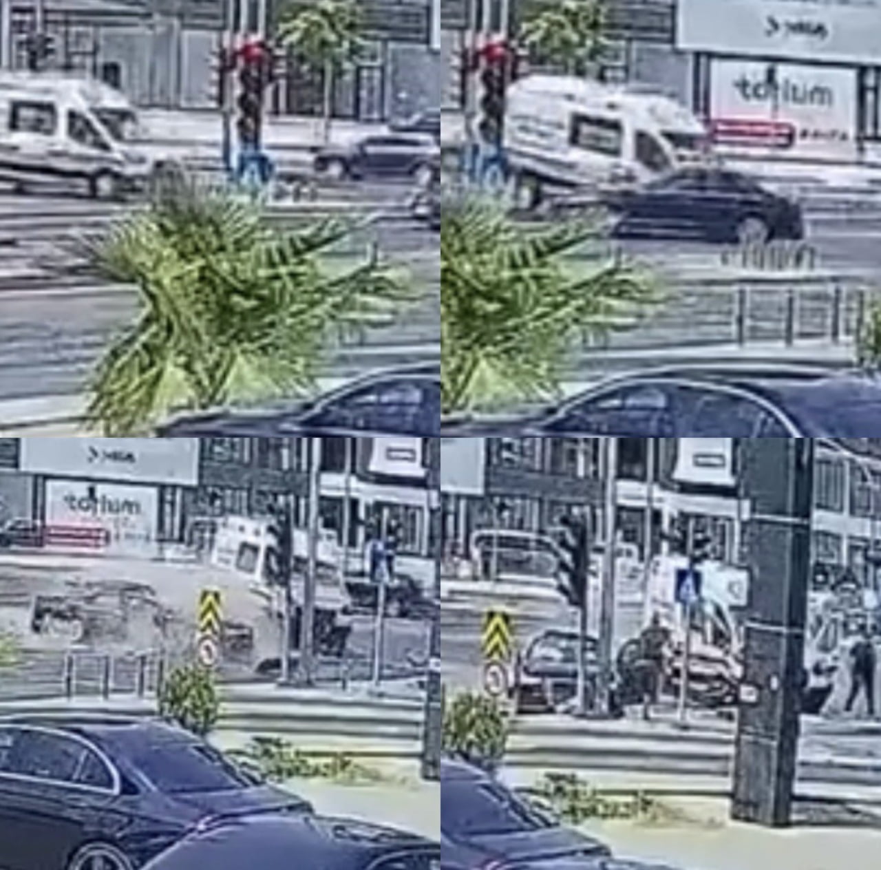 MERSİN’DE AMBULANS İLE OTOMOBİLİN ÇARPIŞMASI SONUCU MEYDANA GELEN KAZADA 3’Ü SAĞLIK ÇALIŞANI 5...
