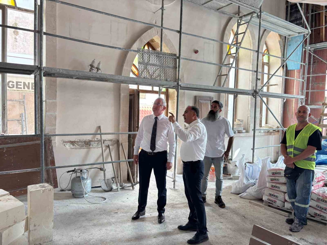 İSKENDERUN’DA RESTORASYON VE GÜÇLENDİRME ÇALIŞMALARI SÜRDÜRÜLEN RUM KATOLİK VE SÜRYANİ KATOLİK...