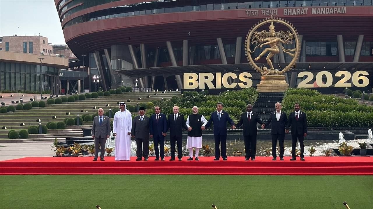 BRICS ÜLKELERİ, HİNDİSTAN'DA DÜZENLENEN ZİRVE SIRASINDA ORTAK BİR BİLDİRİ YAYINLAYARAK ORTA...