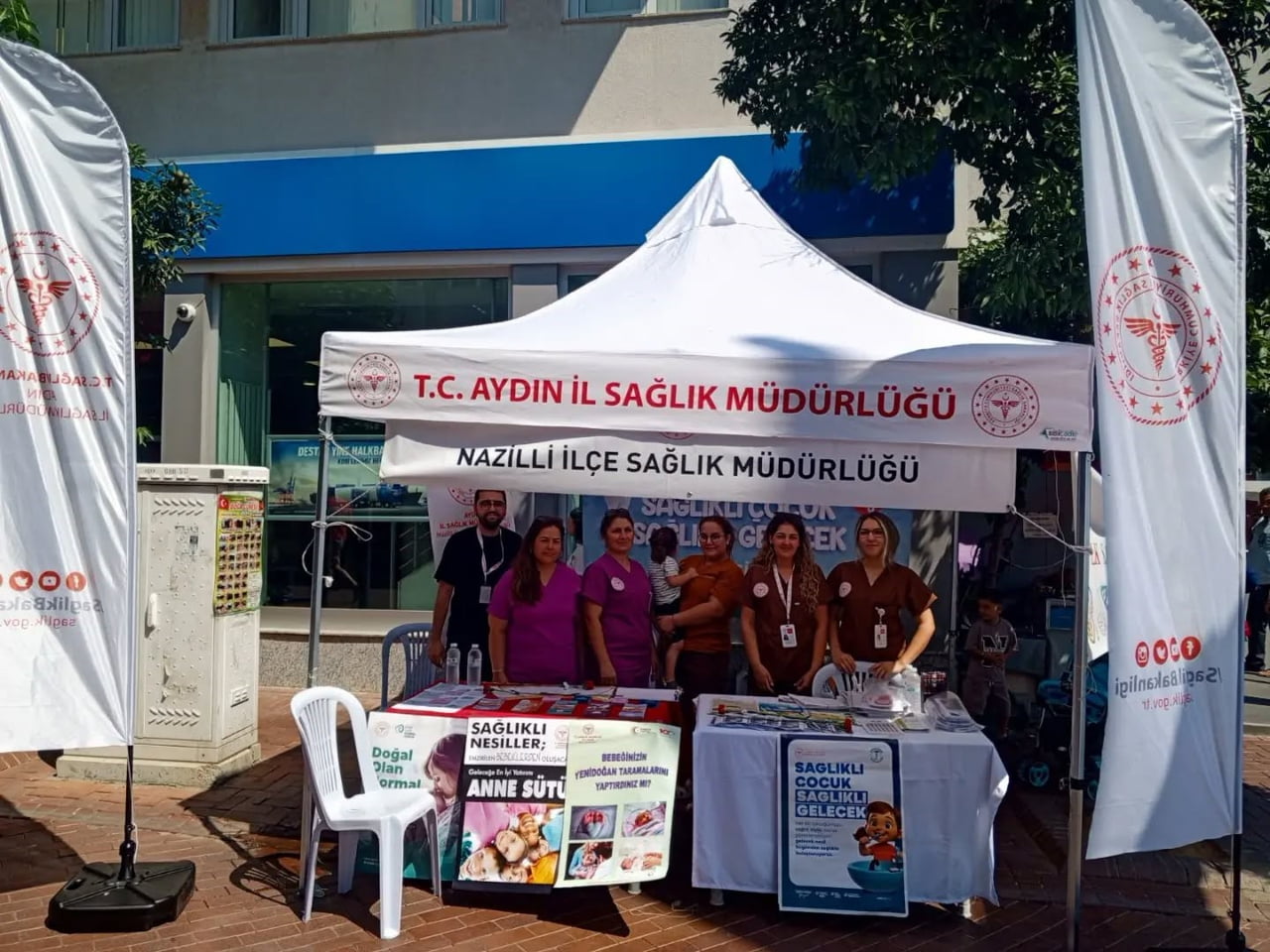 NAZİLLİ’DE 3-9 EYLÜL HALK SAĞLIĞI HAFTASI ETKİNLİKLERİ KAPSAMINDA ANNE VE ÇOCUK SAĞLIĞINA YÖNELİK...