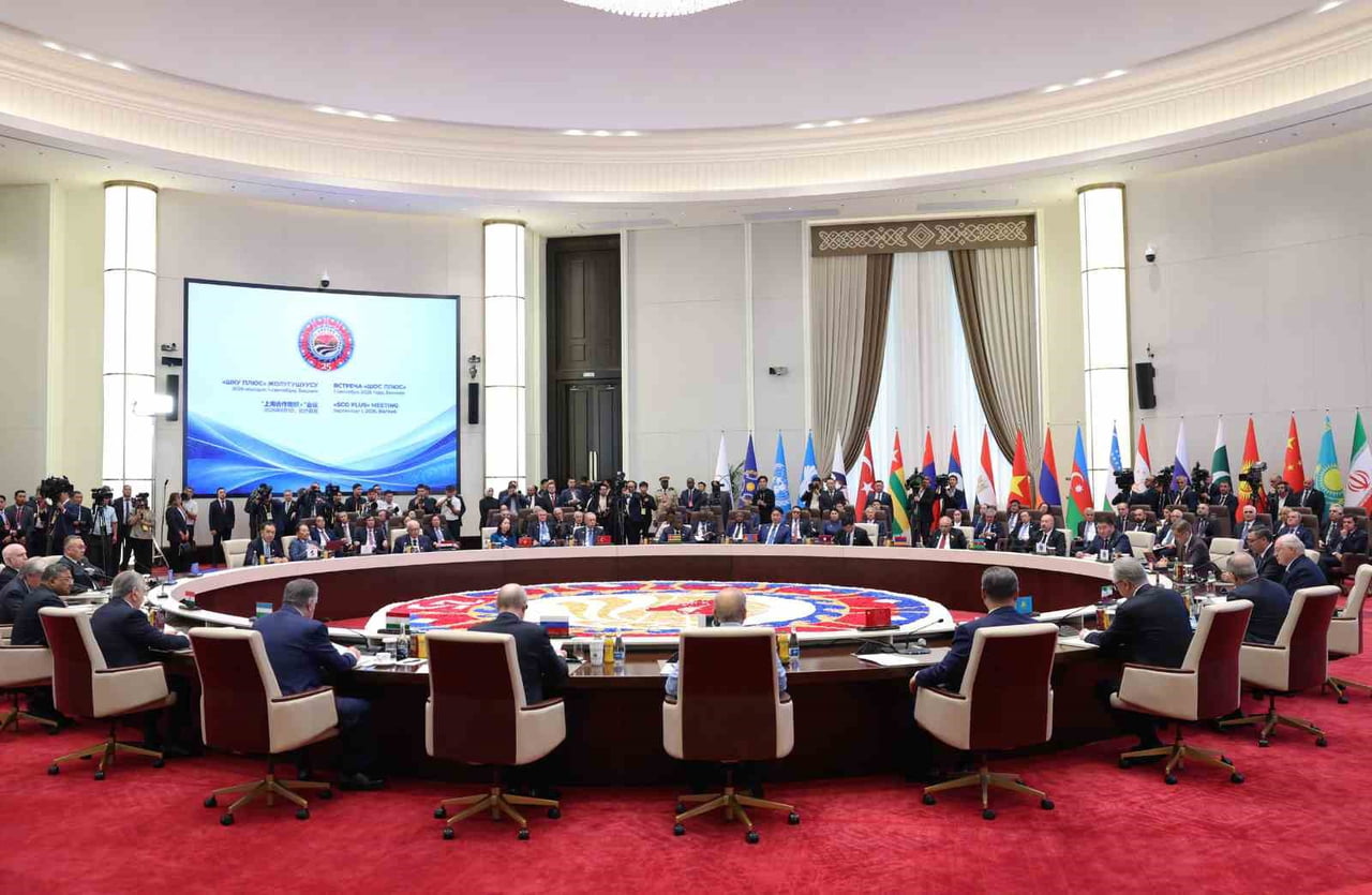 KIRGIZİSTAN'IN BAŞKENTİ BİŞKEK'TE CUMHURBAŞKANI RECEP TAYYİP ERDOĞAN'IN KATILDIĞI ŞANGHAY...
