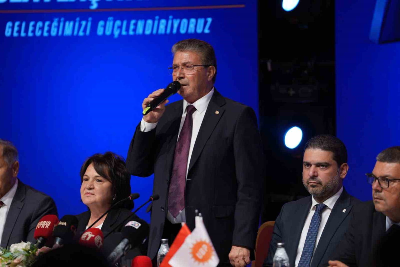 KUZEY KIBRIS TÜRK CUMHURİYETİ (KKTC) BAŞBAKANI VE ULUSAL BİRLİK PARTİSİ (UBP) GENEL BAŞKANI ÜNAL...