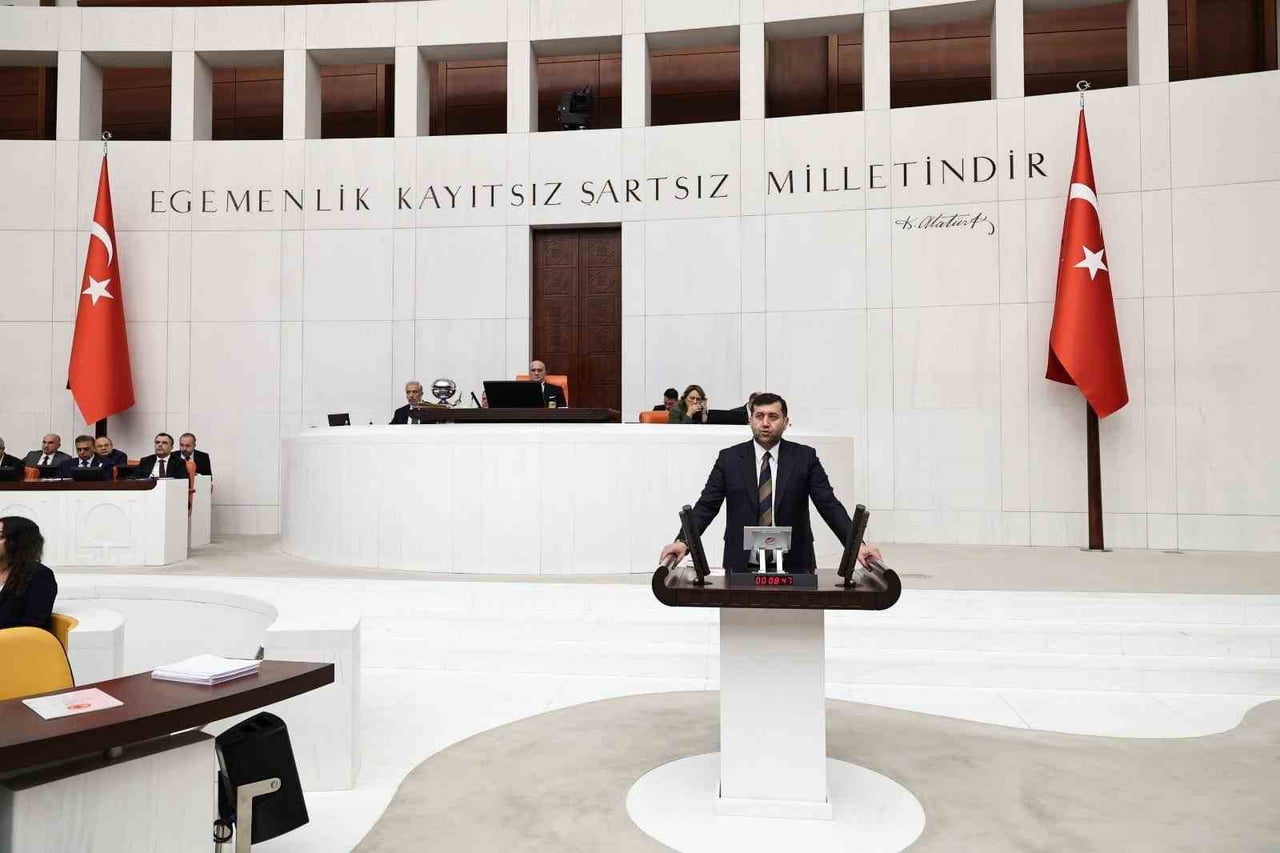 MİLLİYETÇİ HAREKET PARTİSİ (MHP) KAYSERİ MİLLETVEKİLİ BAKİ ERSOY; TÜRKİYE BÜYÜK MİLLET MECLİSİ'NDE...