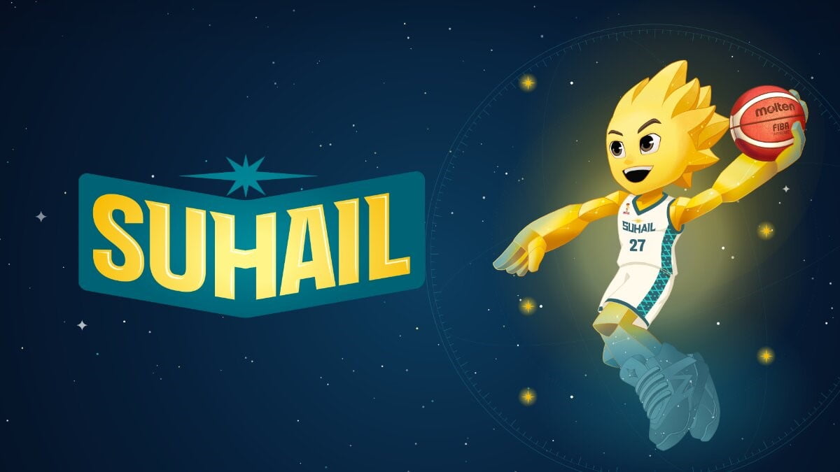 TÜRKİYE'NİN DE KATILMA HAKKI KAZANDIĞI 2027 FIBA BASKETBOL DÜNYA KUPASI'NIN RESMİ MASKOTU SUHAİL...