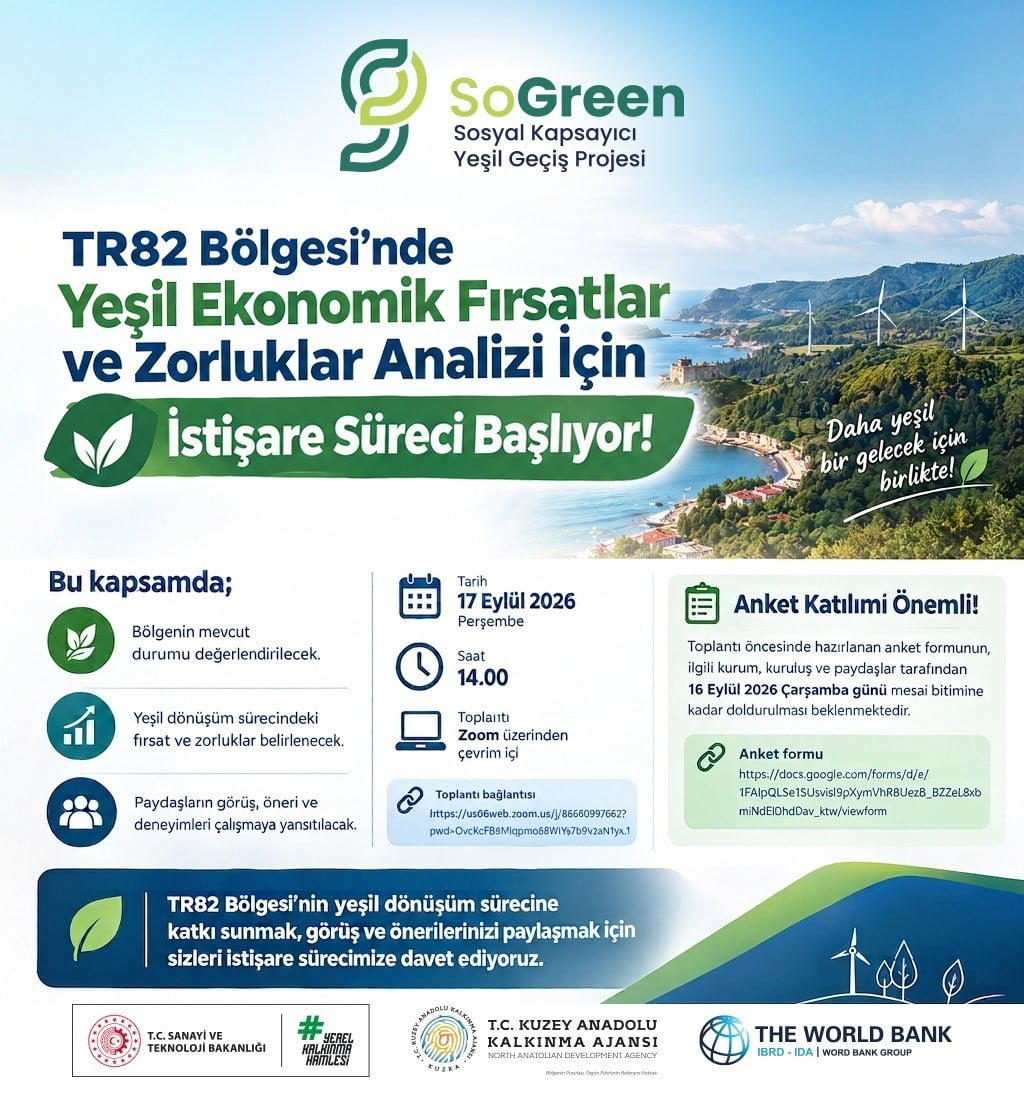 SANAYİ VE TEKNOLOJİ BAKANLIĞI KALKINMA AJANSLARI GENEL MÜDÜRLÜĞÜ TARAFINDAN YÜRÜTÜLEN TÜRKİYE...