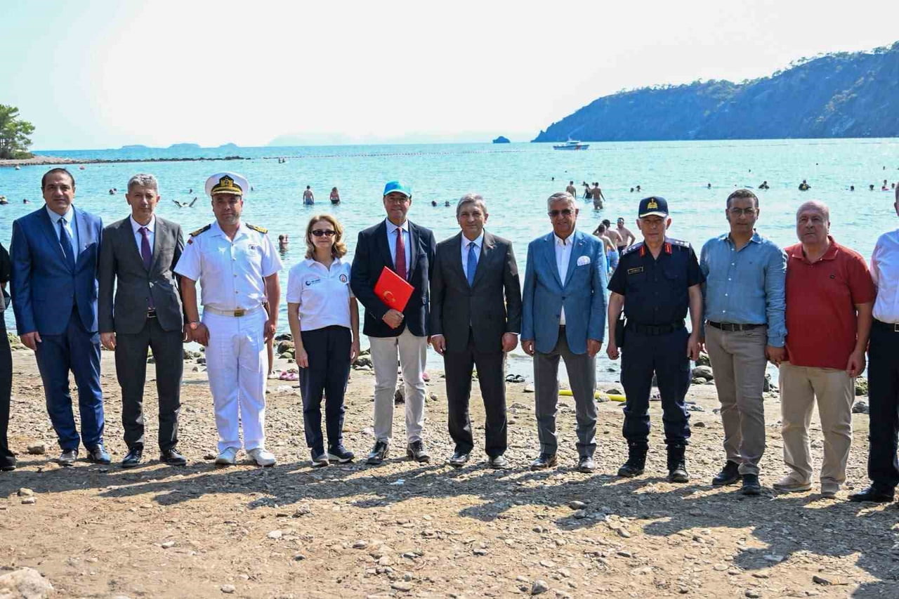 ANTALYA MAVİ AKDENİZ İNİSİYATİFİ KAPSAMINDA PHASELİS ANTİK KENTİ GÜNEY LİMANI'NDA 575 METRE...