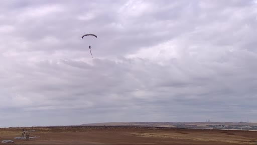 TEKNOFEST'te paramotor gösterisi