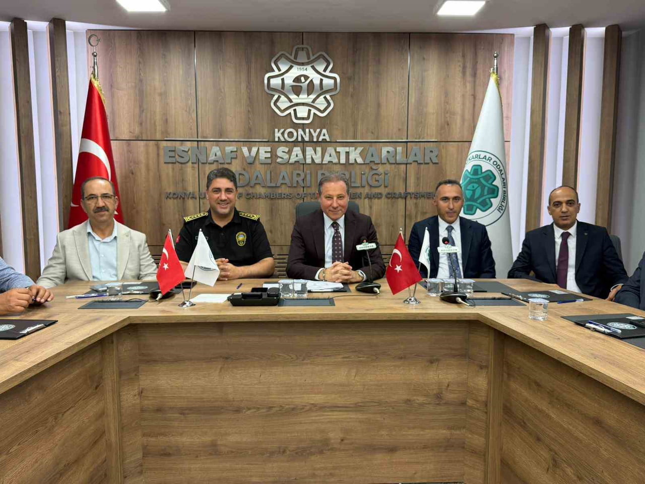KONYA ESNAF VE SANATKARLAR ODALARI BİRLİĞİ (KONESOB) TARAFINDAN, ZABITA TEŞKİLATININ KURULUŞUNUN...